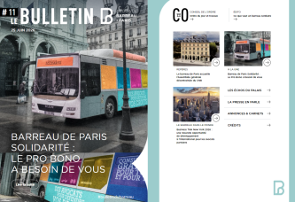 Bulletin du barreau de Paris 11 2026