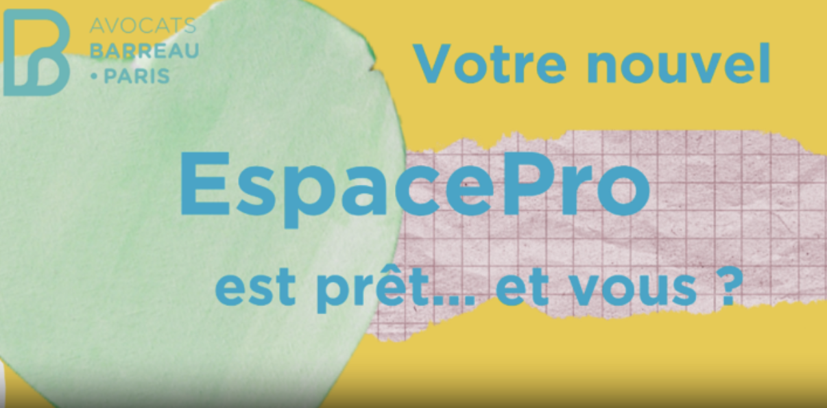 Nouvelle espace pro