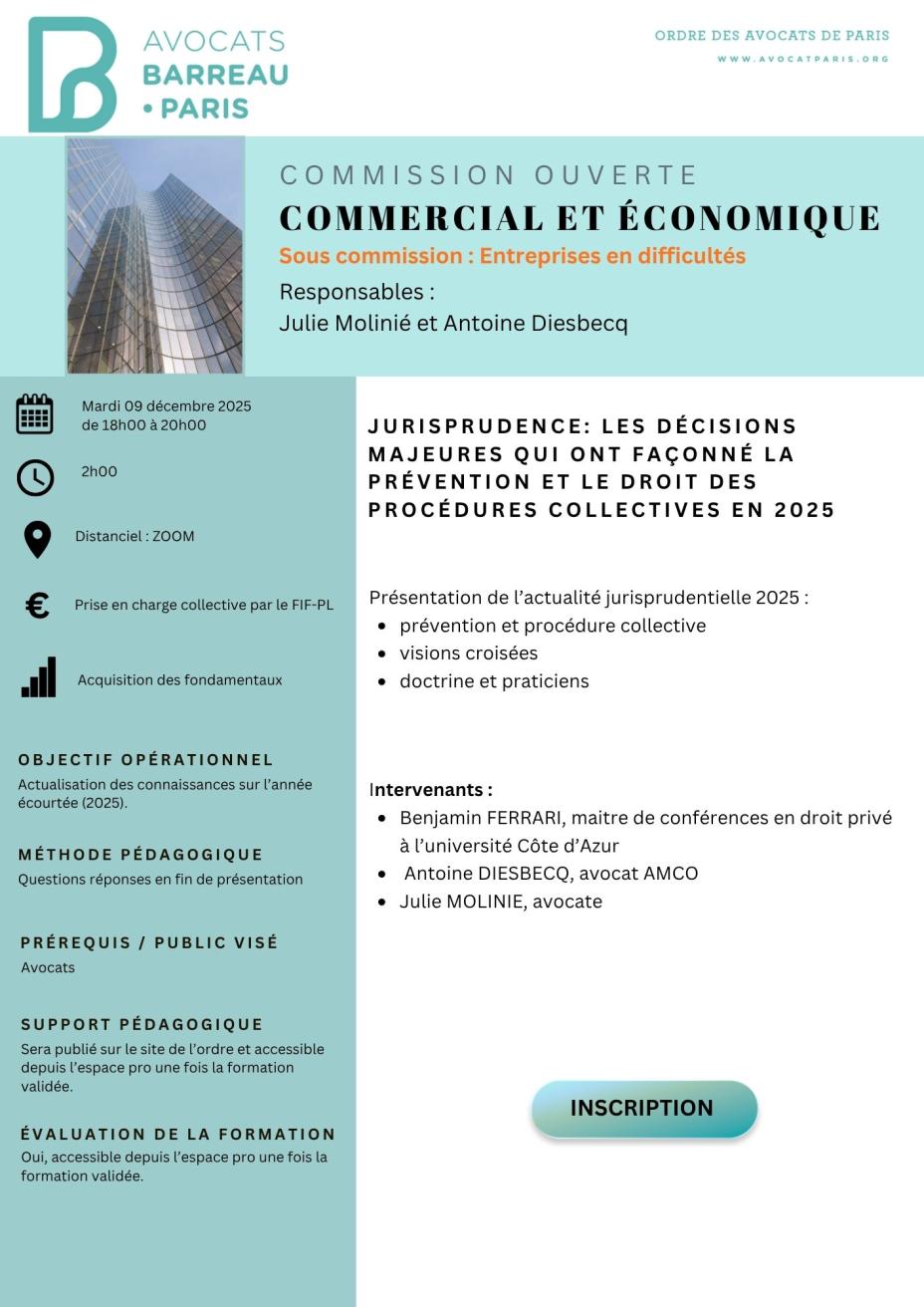 commercial et économique