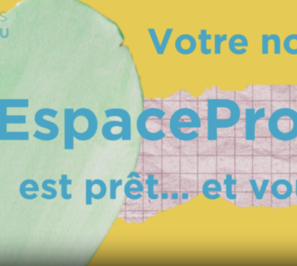 Nouvelle espace pro